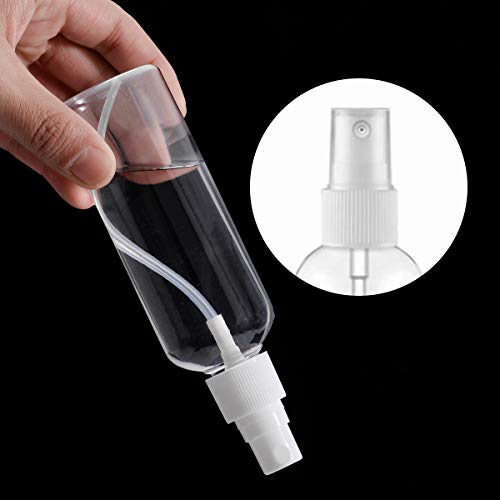 ZITFRI 10 Piezas Recipientes de Aerosol Vacíos de 100 ml, Botes Vacios para Rellenar Gel, Bote Dosificador, Botellas de Viaje para Cosméticos, Perfumes, Desinfectantes, Irrigación