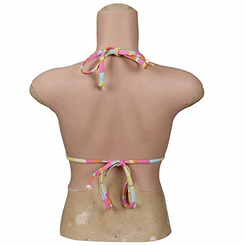 ZWSM Formas de Senos de Silicona realistas de séptima generación Copa E Coraza de travesti Pechos Falsos para mastectomía Cosplay,Marrón