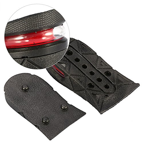 1 par de plantillas de aumento de altura de media elevación 5 cm zapatos invisibles talón Taller Pads kit de elevación de zapatos ortopédicos para mujeres y hombres