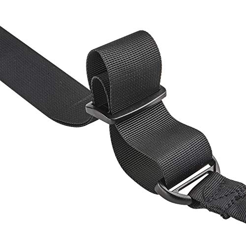 1 Point Sling 2 Punto Cabestrillo Eslinga de Arma táctica buttstock Sling Correa de sujeción Gunstock Eslinga de Airsoft Correa del Rifle Eslinga de Escopeta Rifle Sling Portafusiles para Pistola