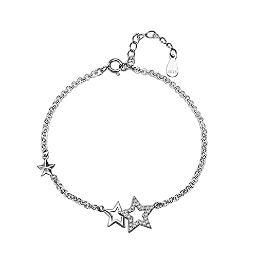 1 pulsera de estrella de cinco puntas pequeña con dije delicado hecho a mano para el día de la madre