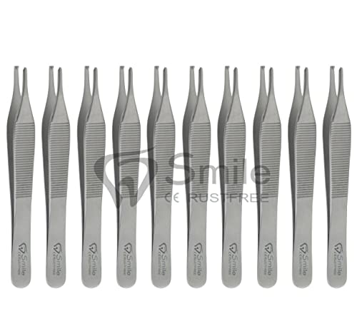 10 piezas Adson Kocher Instruments Pinzas Set CE
