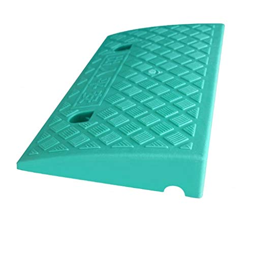 11 way bike CSQ rampas paso triángulo Pad, multifunción, vestíbulo, vestíbulo, vestíbulo interior de silla de ruedas, rampas curvas, esquinas de bordillo., plástico, A-49.5*26.8*6.8cm