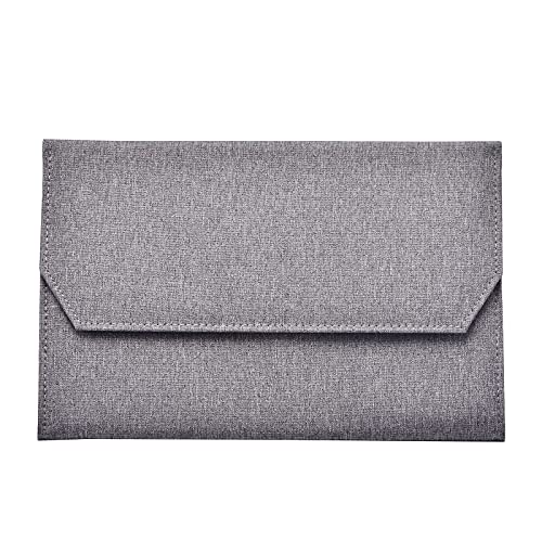 12 Estuche para Pluma Estilografica and Bolígrafo / 12 Lona Impermeable Gris Estuche para Pluma Estilografica