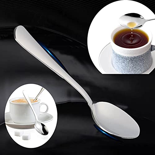 12cucharillas Cafe Acero INOX y acabado brillante.Colección Minimal (Cuchara de Café)