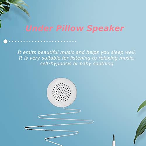 143 Altavoz Tipo Almohada DIY, Nuevo Altavoz Tipo Almohada de 3,5 mm Mini Altavoz estéreo portátil Diseño elaborado para CD de teléfono MP3 Compatible con Casi Todos los Dispositivos de Audio