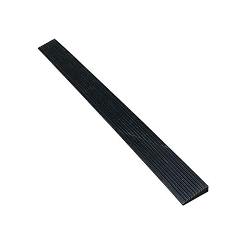 1.5cm / 2cm Bicicletas rampas umbral Alargar Almohadilla de Goma Escalera Exterior de Rampas Las rampas for sillas de Ruedas for minusválidos (Color : Black, Size : 100 * 8 * 2CM)