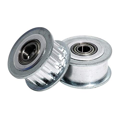 1pc XL-15T polea Loca 15Teeth Polea con Soporte de la Correa Ancho 11 mm Bore 3/4/5/6/7/8/9 mm de aleación de Aluminio inactivo Polea (Color : 9mm, tamaño : Without Teeth)