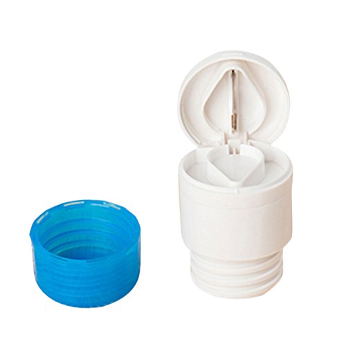 2-en-1 Pastilla De Corte Trituradora De Polvo Comprimido De La Medicina Corte Divisor Amoladora Azul