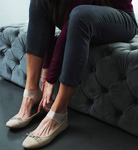 2 Pares Mangas de Gel de Silicona Tacón Almohadillas de Reparación de Tacón Almohadilla de Pie Protector para Fascitis Plantar, Espolones de Tacón, Dolor de y Crack, Piel Seca Pies Hombres y Mujere