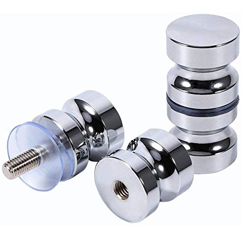 2 piezas Tirador de la Puerta de Vidrio de la Ducha,Pomo de Acero inoxidable Sólido,Pomos de Repuesto para Puertas de Cristal,Manija para Accesorios de Bloqueo de Baño en Casa