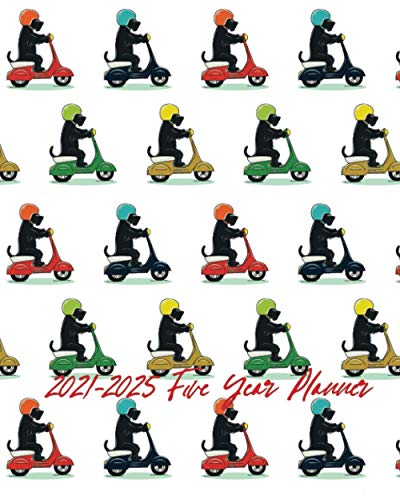 2021-2025 Five Year Planner: Silly Scotties on Scooters Cover. Simple to Use 60 Month Calendar and Log Book. Business Team Time Management Plan, ... Scotties, Westies, and Cairn Designs.)