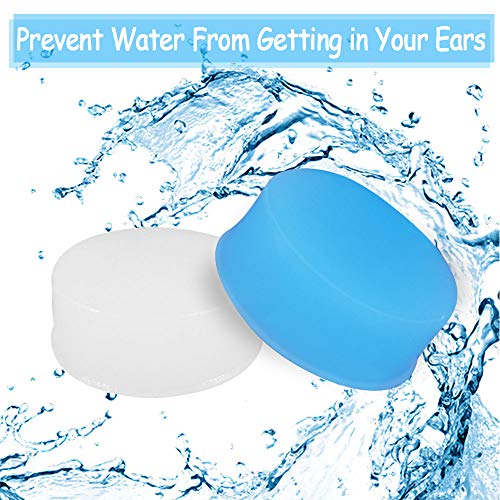 24 Pares de Tapones para Oídos Protectores para los Oídos de Silicona Blanda Masilla Tapones de Oreja para Dormir Nadar Tapones para Niños Adultos
