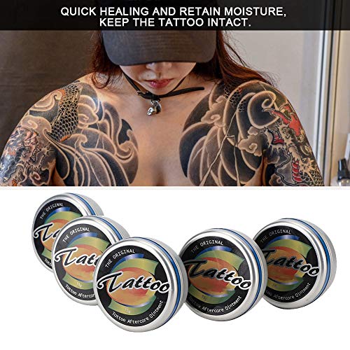 24pcs Crema del Tatuaje, Crema para el Cuidado de Tatuajes Crema Anti Cicatrizante Hidratante para Tatuajes, Anti-cicatriz, para Reparación de Tatuajes, Maquillaje Piercing, Ceja Permanente