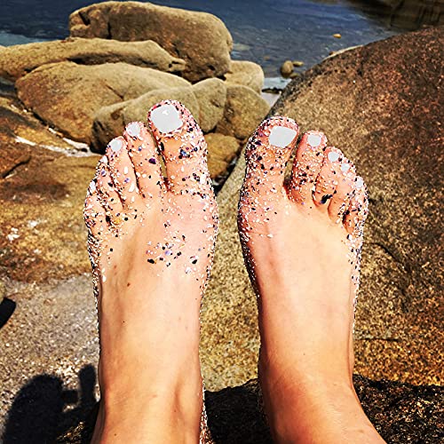 280 Piezas Uñas de Pies Postizas, 14 Tamaños Falso Puntas de Uñas Pies, Cubierta Completa Artificial Puntas de Uñas Falsas, False Toe Nails Tips para Mujeres Damas Niñas Uñas Manicura Decoraciones