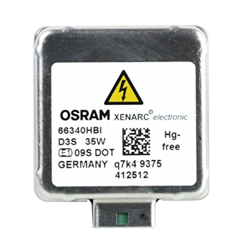 2x OSRAM D3S 66340HBI Xenarc, Xenon bombilla, Faroles de Xenón, Luces de xenón tipo quemador, Brenner, HBI Hg libres, 42V 35W