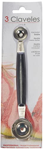 3 Claveles 4801 - Vaciador doble de cocina 22/30 mm