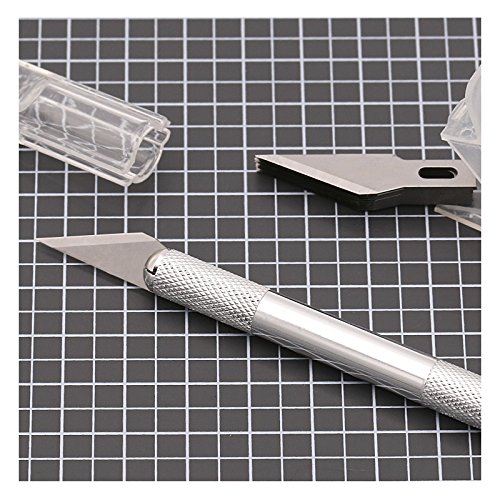 3 Claveles - Conjunto de Cutter Escalpelo Professional de Alto Rendimiento (1- Cutter+Cuchillas)