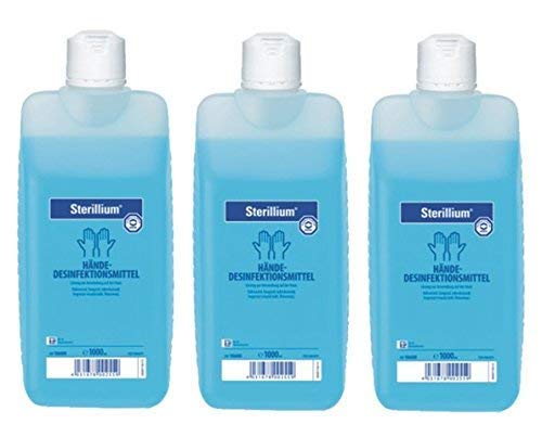 3 x Sterillium Manos - Desinfectante 1000 ml