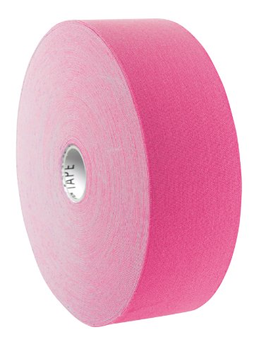 3B Scientific Cinta de kinesiología (31m x 5cm) Cinta de Soporte Elástico para Músculos y Articulaciones para Ejercicio, Deporte, Recuperación de Lesiones y Dolor Muscular - Rosa