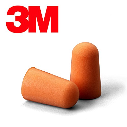 3M 1100 - Tapones para los oídos, protectores contra el ruido, 5 bolsas selladas (10 tapones)