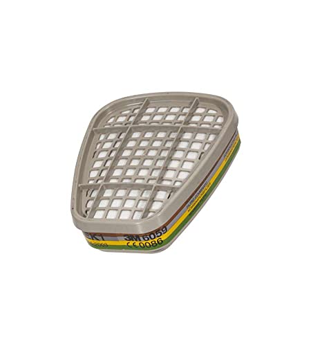 3M 7000034747 Filtro de gas y vapor, ABEK1, blanco