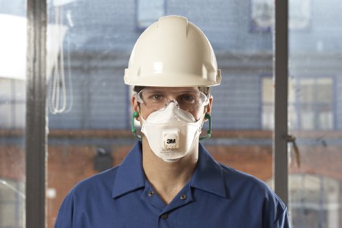 3M Aura 9312+SP Mascarilla autofiltrante para partículas FFP1 con válvula (5 pack), Certificado de seguridad EN