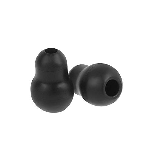 3M Littmann Kit de piezas de repuesto para fonendoscopios, Olivas superblandas de colocación a presión, Negras, grandes y pequeñas, 40001