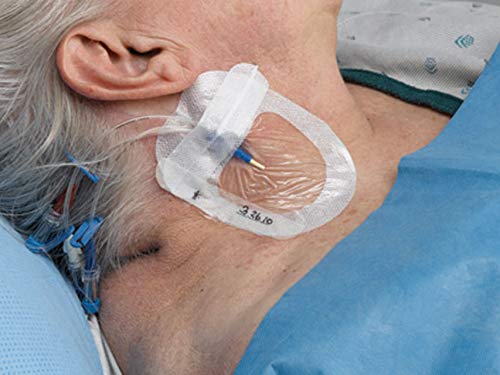 3M Tegaderm™ IV Advanced – 8,5 x 11,5 cm apósito avanzado adhesivo estéril de película de poliuretano con borde de TNT para catéteres venosos centrales, paquete de 50 unidades