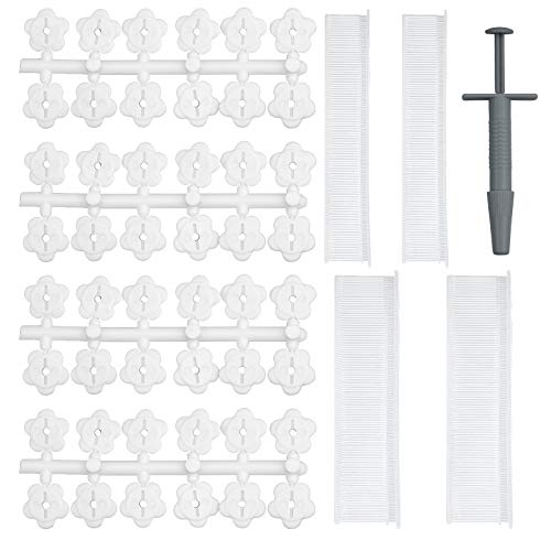 48 Piezas Clips de funda de edredón Soporte De Edredón sin agujas Clip De Edredón antideslizante Edredones de Fijación silicona suave Edredón Clips Sujetadores con portaagujas 400 agujas de silicona