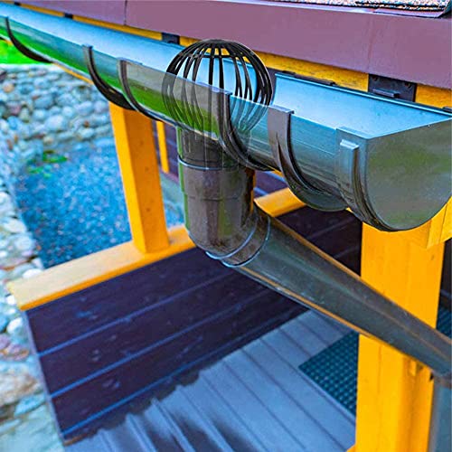 4pcs Filtros Para Canalones Regilla Protectora De TuberíAs Filtro De CanalóN ProteccióN Protectora De TuberíAs Canalones Bajantes Fliltro De Canalones ProteccióN Contra Fugas En El Techo Y El Piso