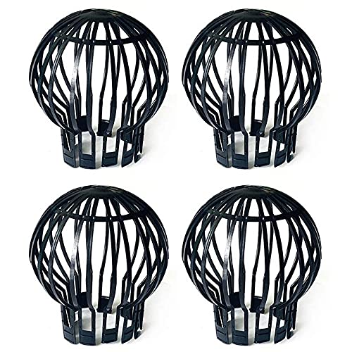 4pcs Filtros Para Canalones Regilla Protectora De TuberíAs Filtro De CanalóN ProteccióN Protectora De TuberíAs Canalones Bajantes Fliltro De Canalones ProteccióN Contra Fugas En El Techo Y El Piso