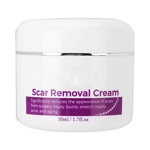 50ml Crema para eliminar cicatrices, Crema para cicatrices para cicatrices viejas - Crema para eliminar las estrías para hombres y mujeres, Alivio de las estrías y reparación de quemaduras