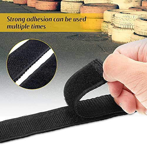 8 Correas Ajustables de Hoverboard Cable de Hoverboard de Sujeción de Gancho y Bucle Correas de Reemplazo de Hoverboard para Accesorios de Kart Scooter de Auto Equilibrio (27,6 Pulgadas)