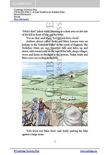A Little Trouble in the Yorkshire Dales. Level 3 Lower Intermediate. B1. Cambridge Experience Readers. (Cambridge Experience Readers, Level 3)