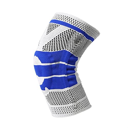 A-YSJ Rodillera Silicona Nylon Kneepad Transpirable al Aire Libre Aptitud Anti-Collision Kneepad Presurized Elashled Support Rodilleras (Color : Grün, Size : XL)