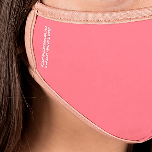 Abbacino mascarilla homologada y lavable para niños lisa fucsia