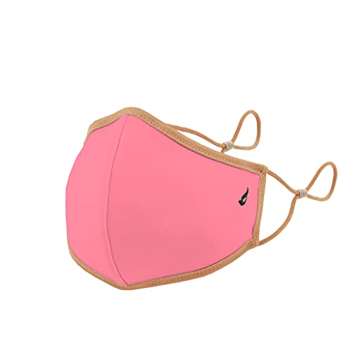 Abbacino mascarilla homologada y lavable para niños lisa fucsia