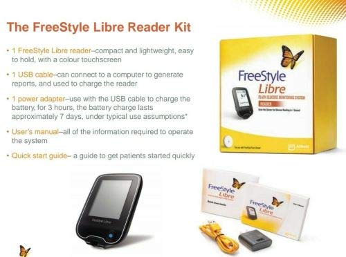 Abbott Freestyle - Lector de glucosa en sangre para diabetes (MMOL/L)