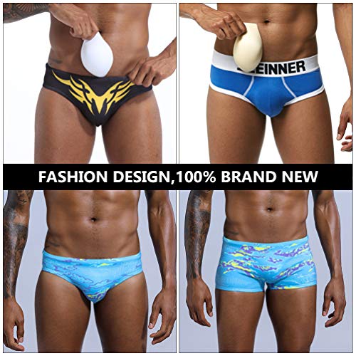 ABOOFAN 2 Piezas de Ropa Interior para Hombre Que Mejora La Copa Agrandar La Almohadilla de Esponja para El Baúl de Natación Bañadores Calzoncillos Tangas Pantalones Cortos Accesorios
