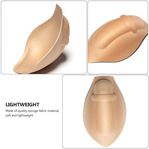 ABOOFAN 2 Piezas de Ropa Interior para Hombre Que Mejora La Copa Agrandar La Almohadilla de Esponja para El Baúl de Natación Bañadores Calzoncillos Tangas Pantalones Cortos Accesorios