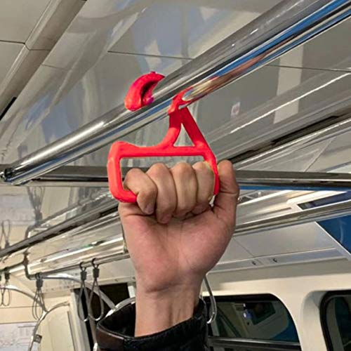 Abrepuertas Sin Contacto Mango para el autobús y el metro Gancho Cerrar Puerta Abre Puertas Sin Contacto Abridor de Puertas Abridor Puerta Sin Contacto LLaves de Puerta Llave antibacteriana