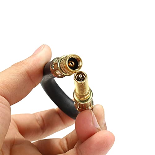 Accesorios de ruedas 210mm 1 unids 1 unids llantas neumáticos válvula extensión flexible caucho gemelo con doble rueda adaptador camión van bus accesorios reemplazo