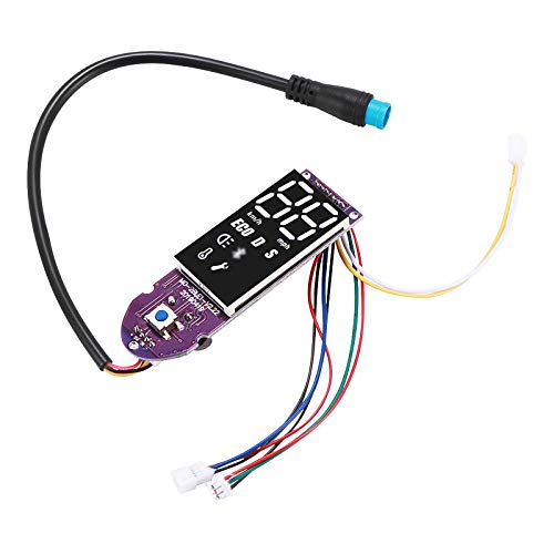 ACELEY Tablero de Instrumentos de Scooter, Tablero de Instrumentos de Instrumentos de Skate, Cubierta de Pantalla Scooter Tablero de Accesorios de Piezas de Tarjeta para Scooter eléctrico M365