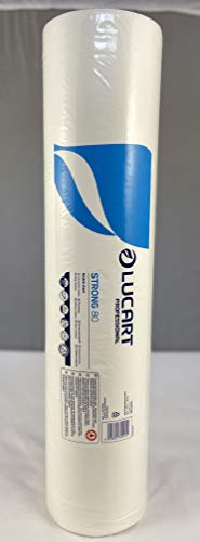 ACESA Rollo Papel Camilla Celulosa Blanco Doble Capa Gofrado. Largo 80 Metros. Ancho 60 cm. Papel desechable para Camilla Masaje, Fisioterapia, esteticién, médico, etc