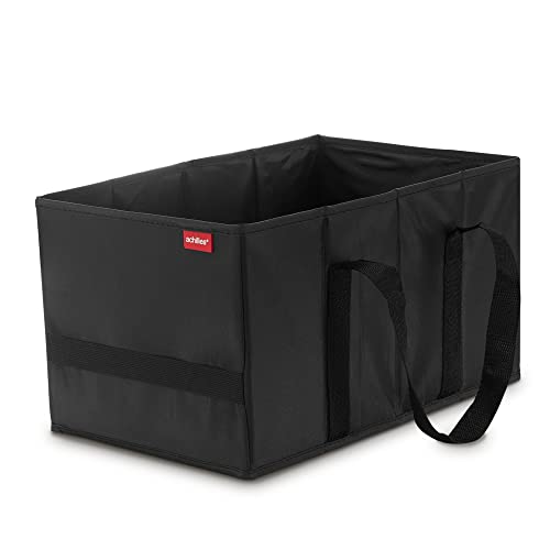 achilles Smart-Box Cesta/canasto plegable de compras Caja inteligente Bolsa de compras en formato práctico Carrito de compras cesta plegable cesta de compras 38x23,5x21 cm