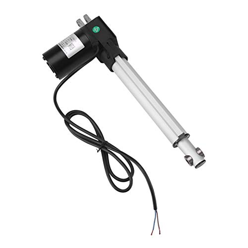 Actuador lineal 12V DC Motor Heavy Duty 6000N 600KG 5mm / s Carrera 100-500mm Motor de Carga Eléctrica IP54 Metal(500mm)