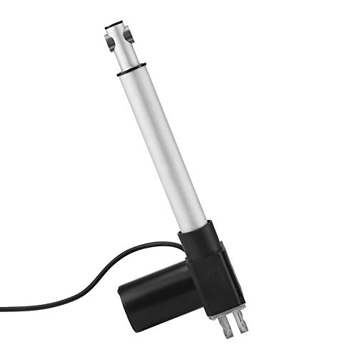 Actuador lineal 12V DC Motor Heavy Duty 6000N 600KG 5mm / s Carrera 100-500mm Motor de Carga Eléctrica IP54 Metal(500mm)