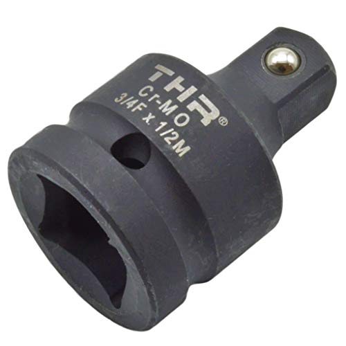 Adaptador de fuerza para llave de impacto (interior de 3/4" a 1/2")