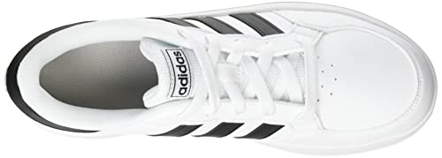 adidas BREAKNET K, Zapatillas de Tenis Unisex Adulto, FTWBLA/NEGBÁS/FTWBLA, 39 1/3 EU